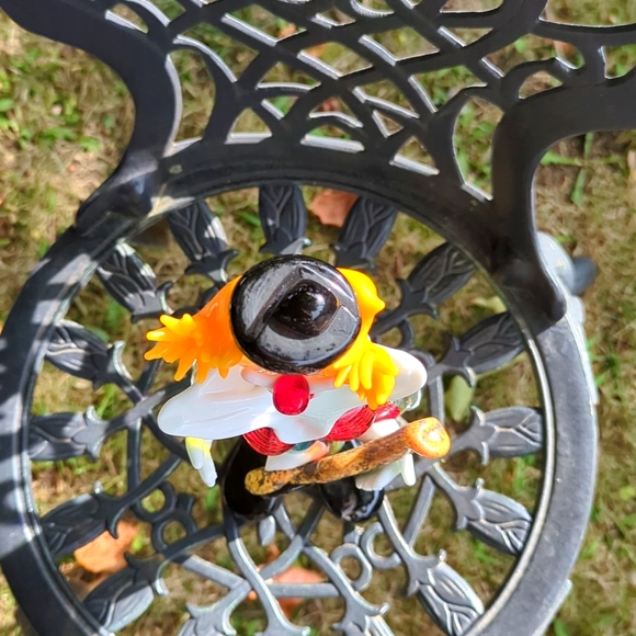 Rare HTF Vintage 💎 Murano, Italy 🤡 hand-blown VENETIAN GLASS CLOWN 🤡 pristine - Picture 6 of 12